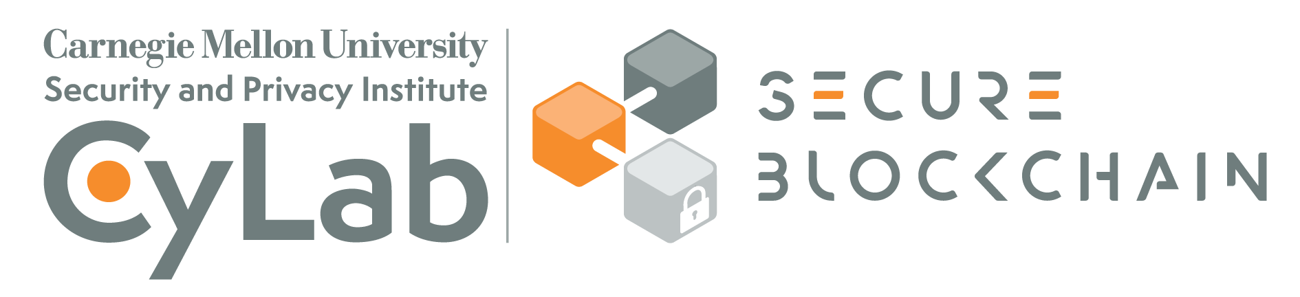 CyLab logo alongside Secure Blockchain Logo 