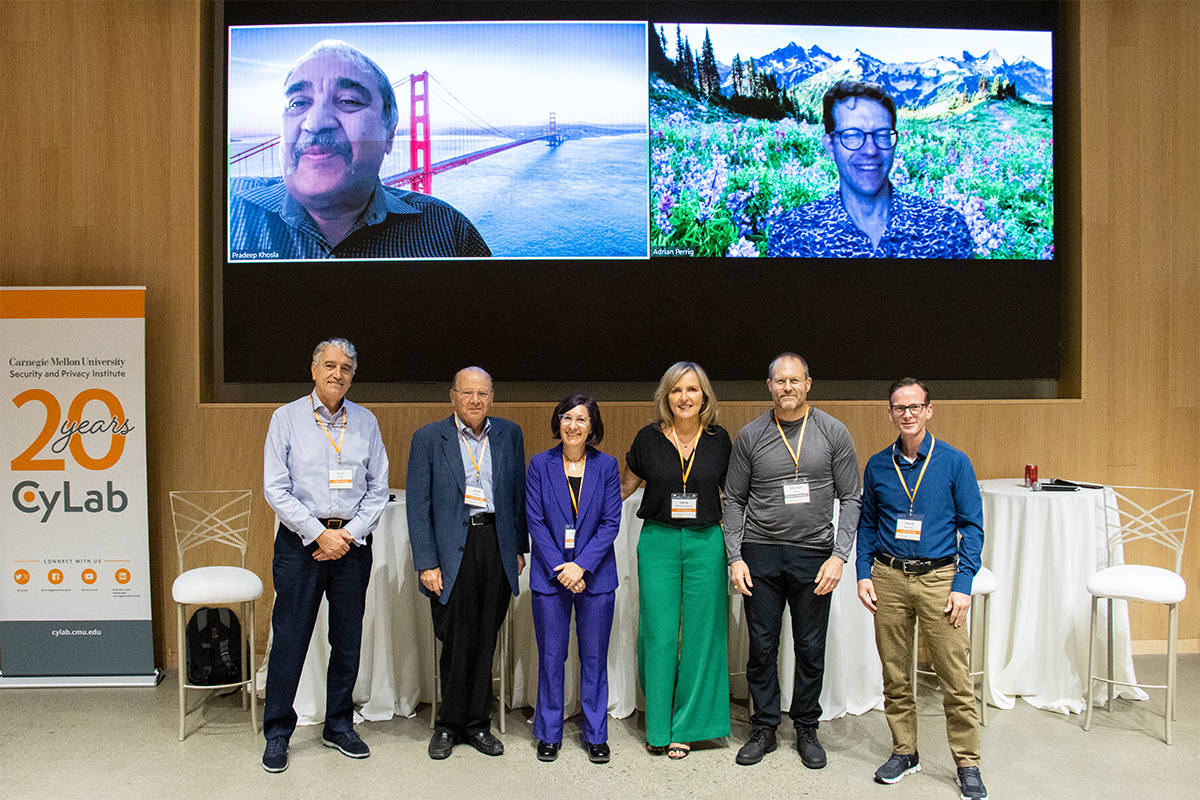 CyLab's 20th-Anniversary Panel at the CyLab Annual Partners Conference