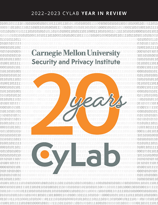 CyLab Year-In-Review: 2022-2023 issue cover